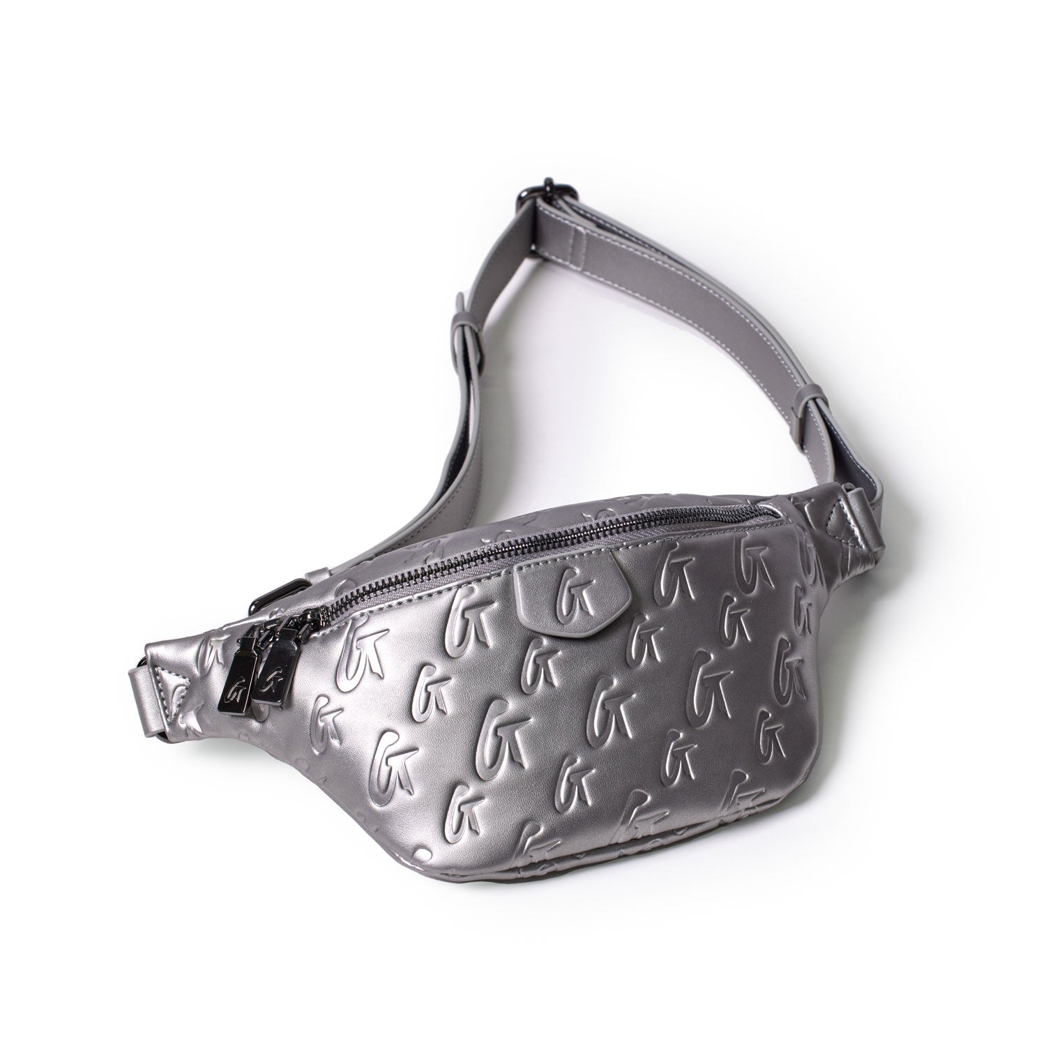 MINI MONOGRAM FANNY PACK - PLATINUM