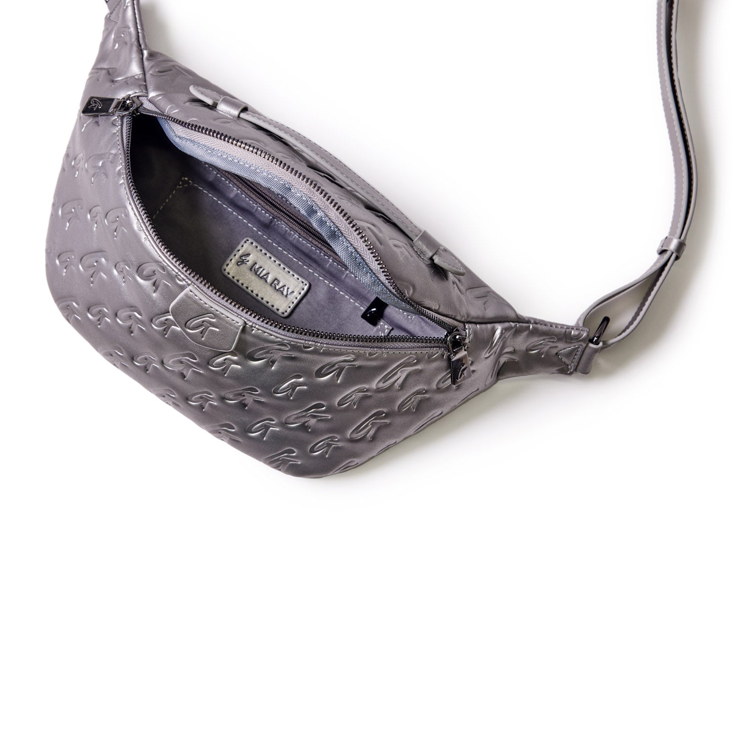 MONOGRAM FANNY PACK - PLATINUM