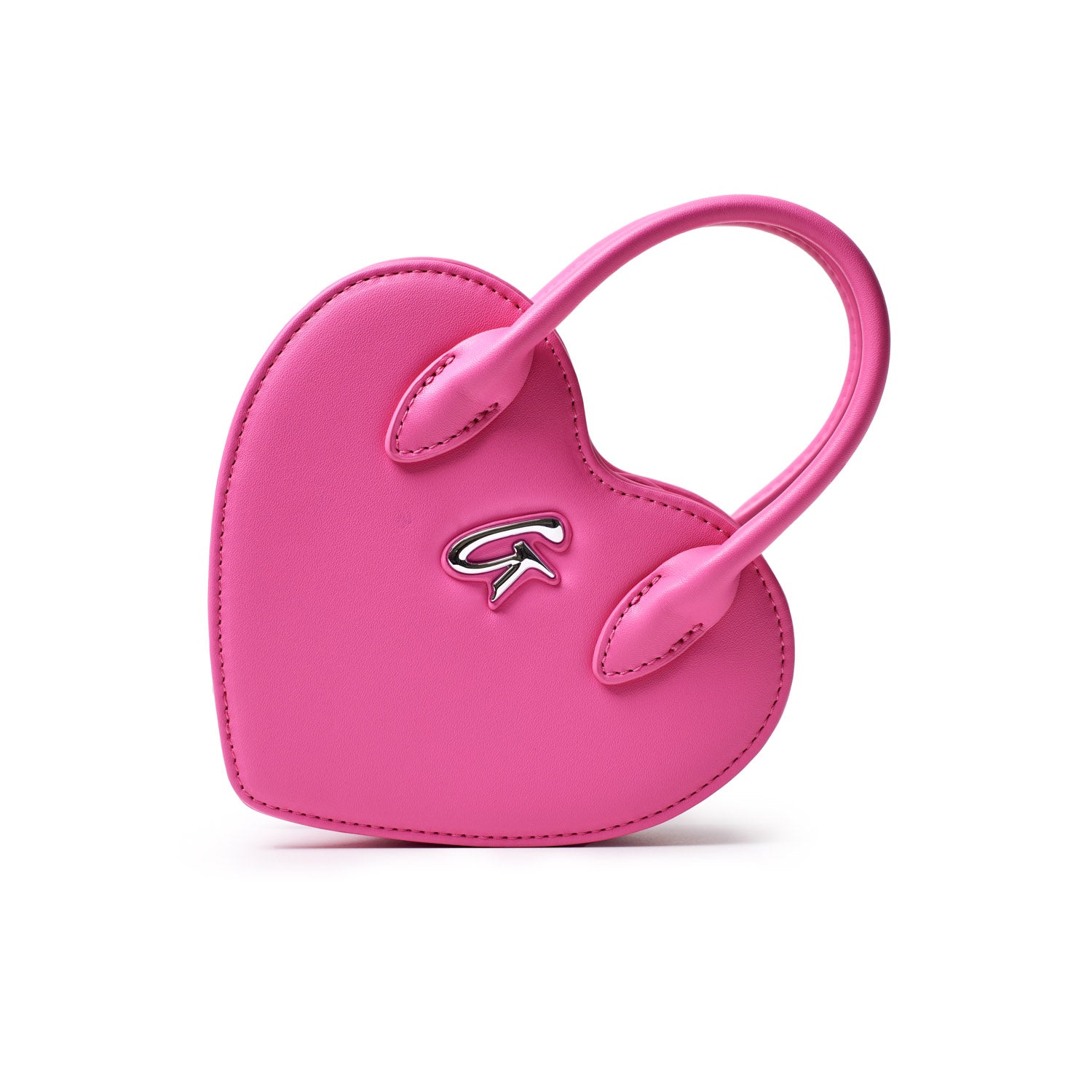 MINI HEART BAG - PINK