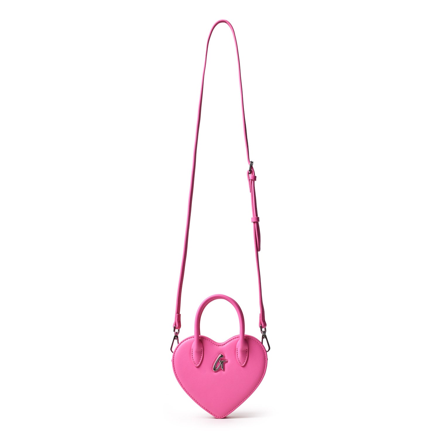 MINI HEART BAG - PINK