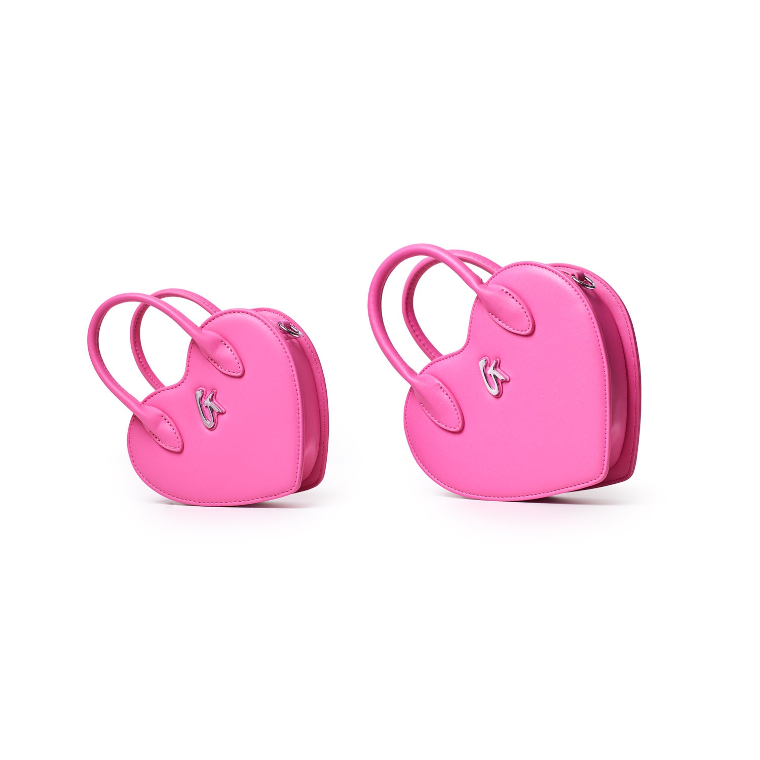 MINI HEART BAG - PINK