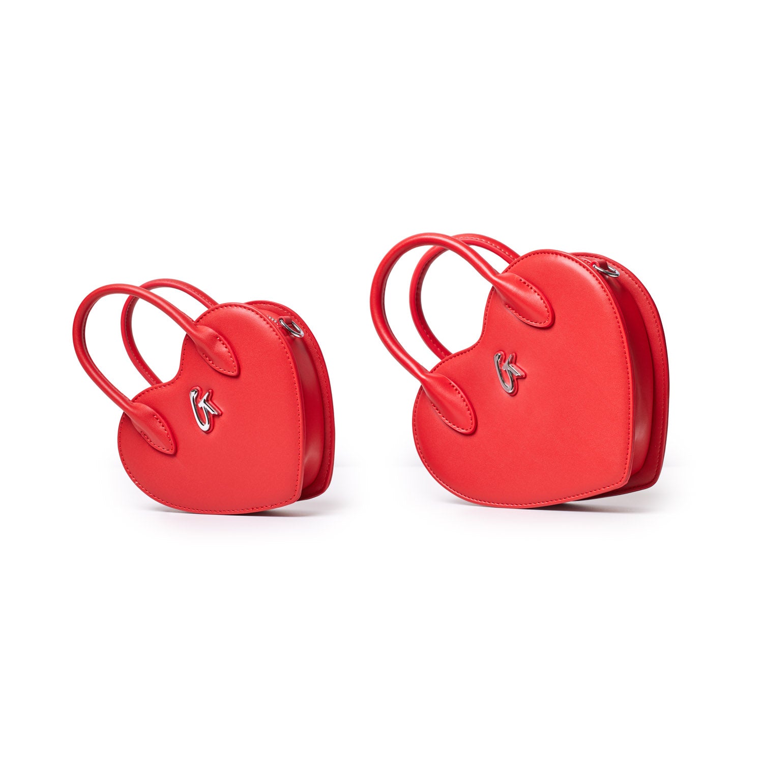 MINI HEART BAG - RED