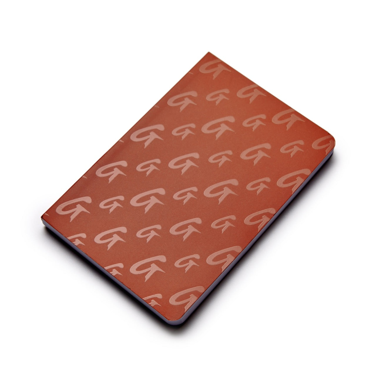 MONOGRAM NOTEBOOK - BROWN