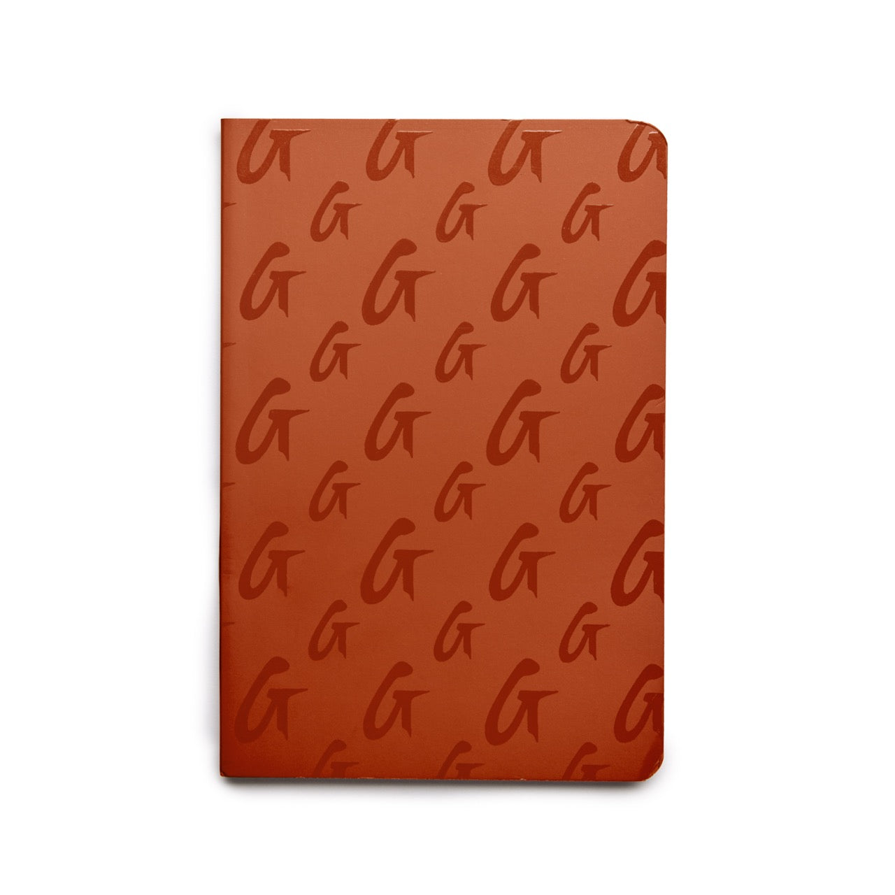 MONOGRAM NOTEBOOK - BROWN