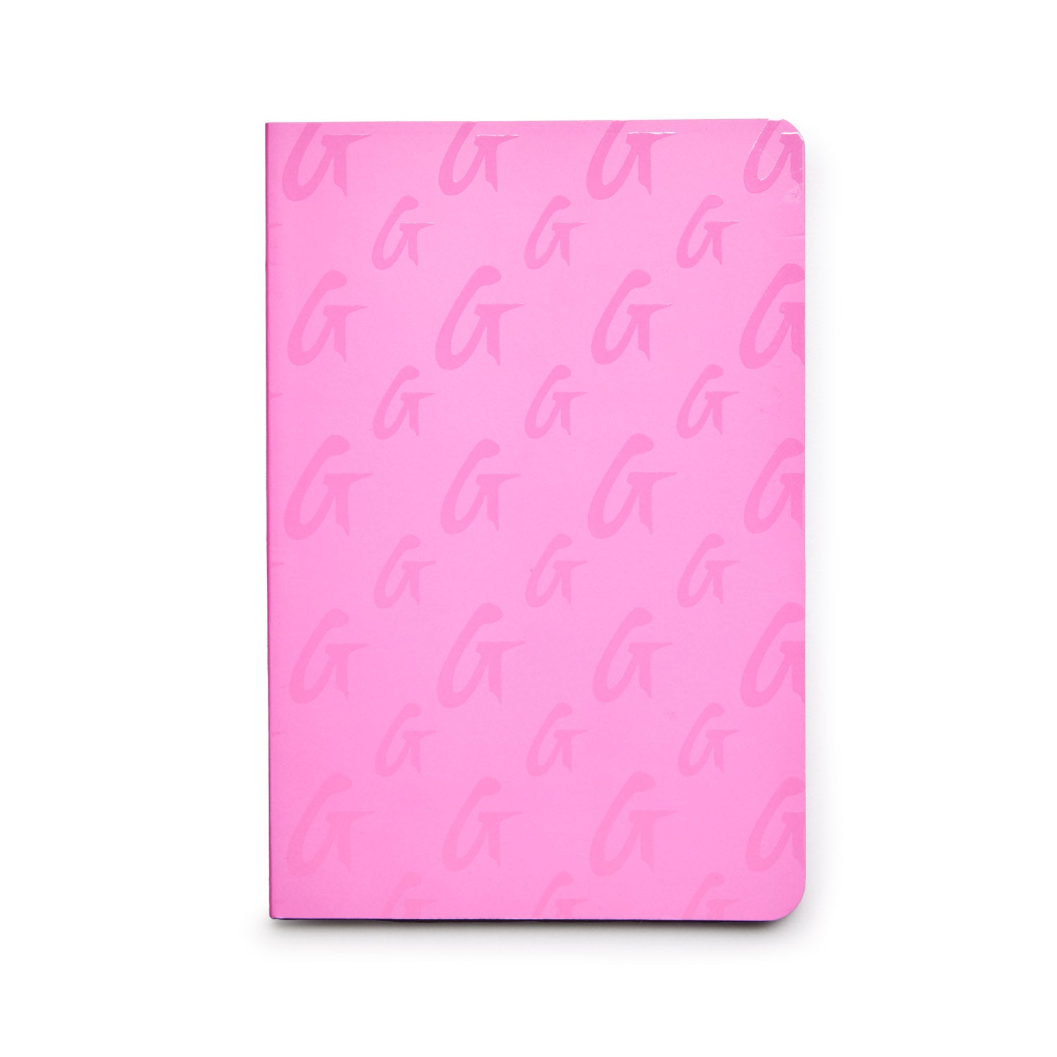 MONOGRAM NOTEBOOK - HOT PINK