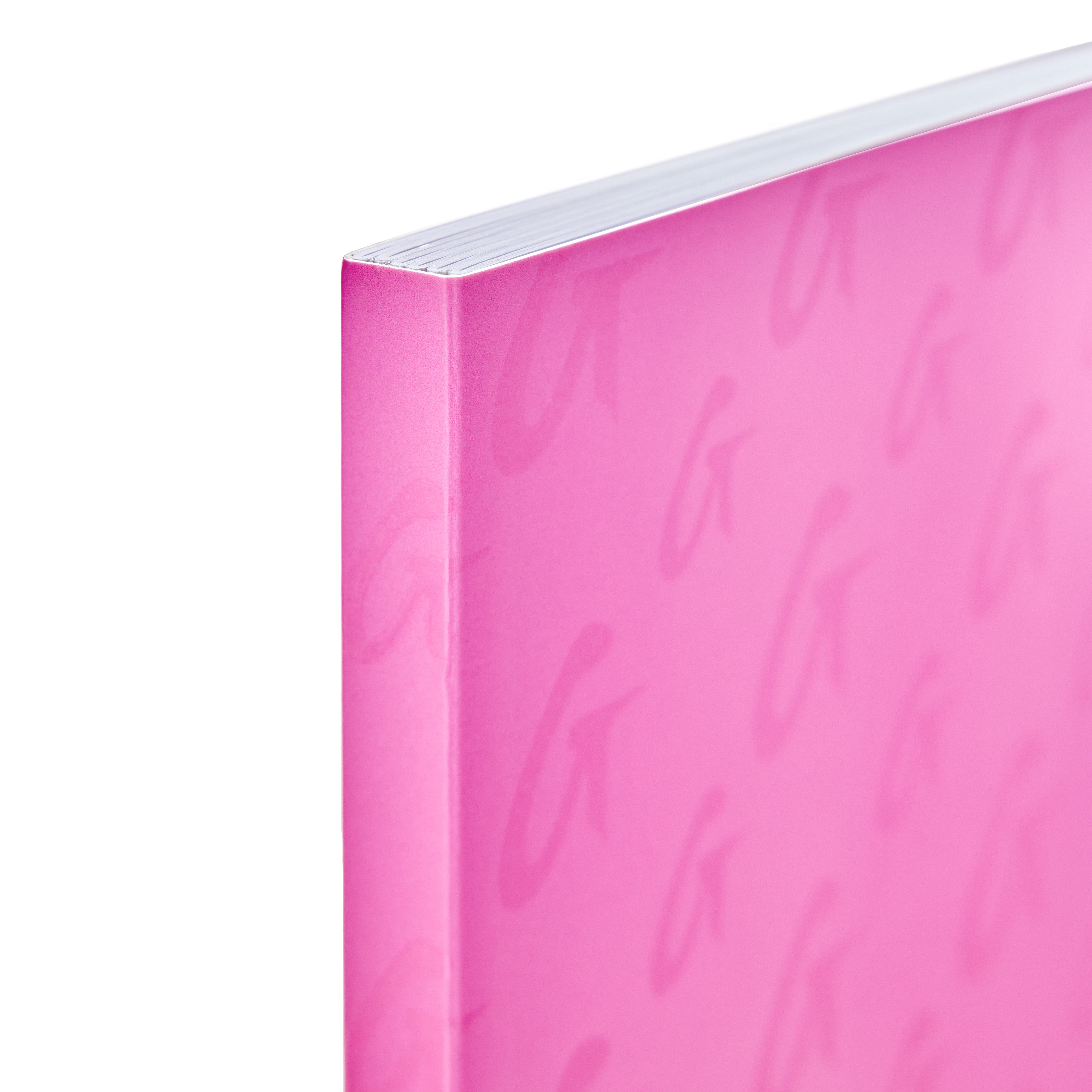 MONOGRAM NOTEBOOK - HOT PINK