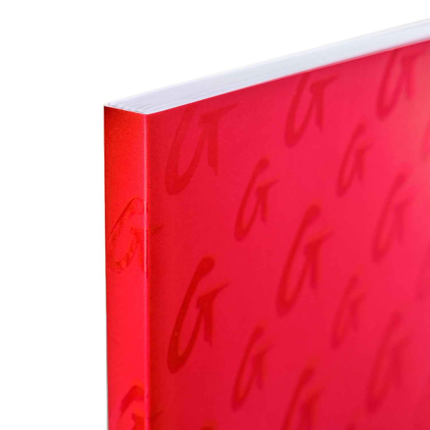 MONOGRAM NOTEBOOK - RED