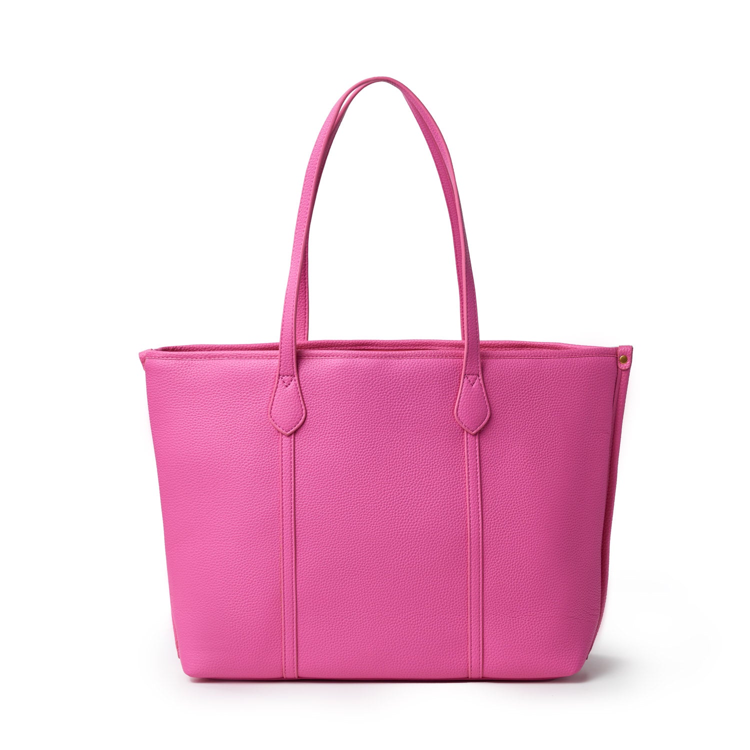 PEBBLE SLEEK TOTE HOT PINK