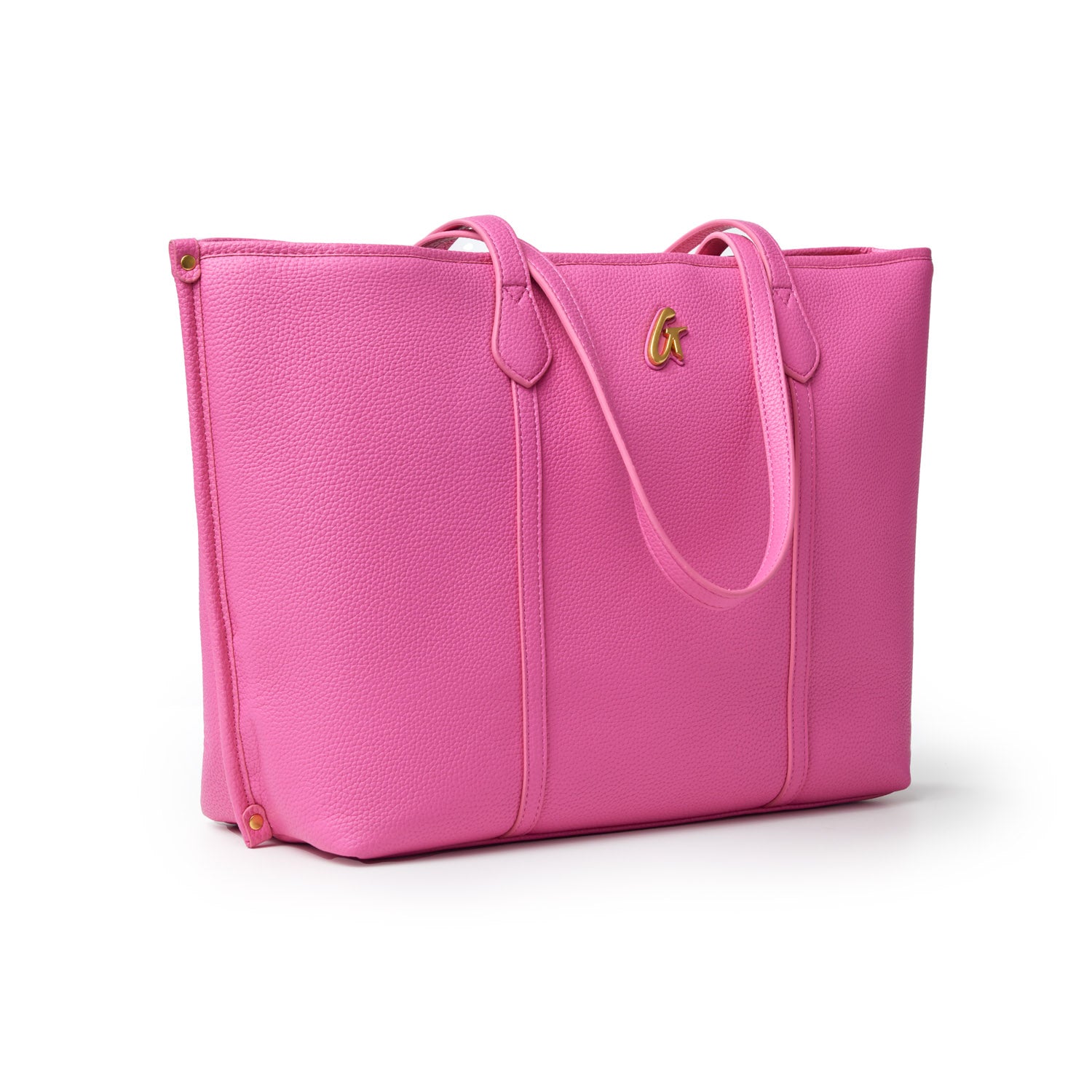 PEBBLE SLEEK TOTE HOT PINK