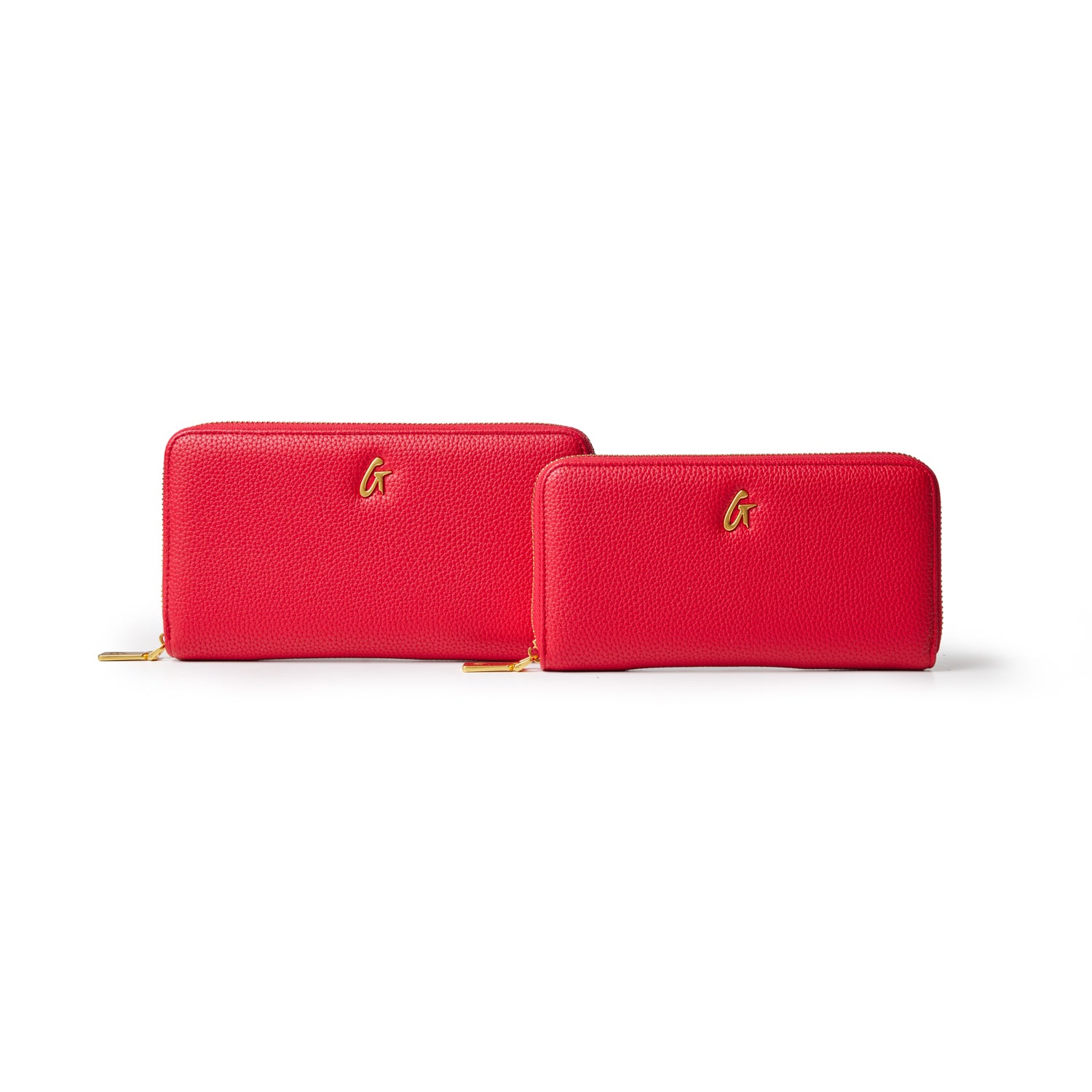 STANDARD PEBBLE WALLET - RED