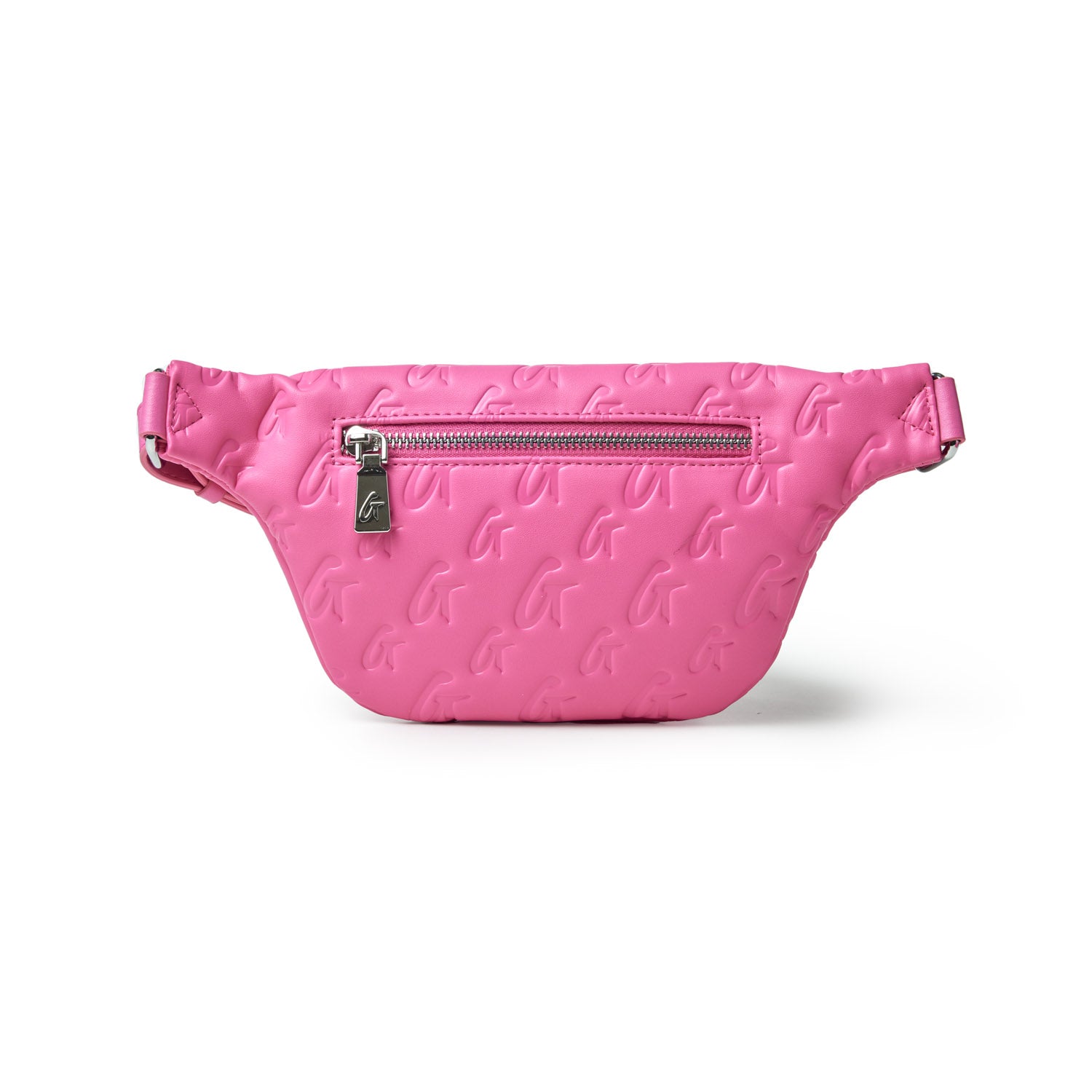 MINI MONOGRAM FANNY PACK - HOT PINK