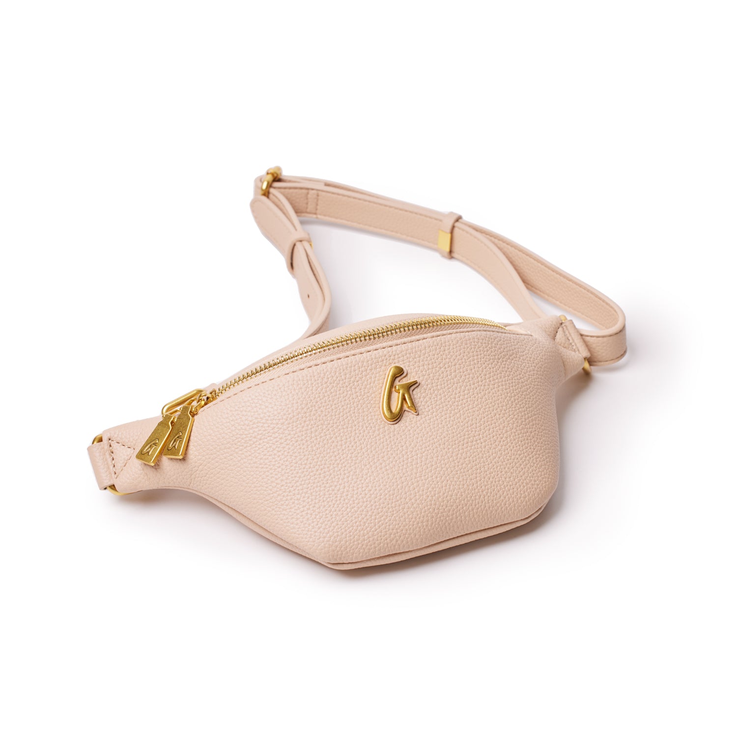 PEBBLE MINI FANNY PACK NUDE