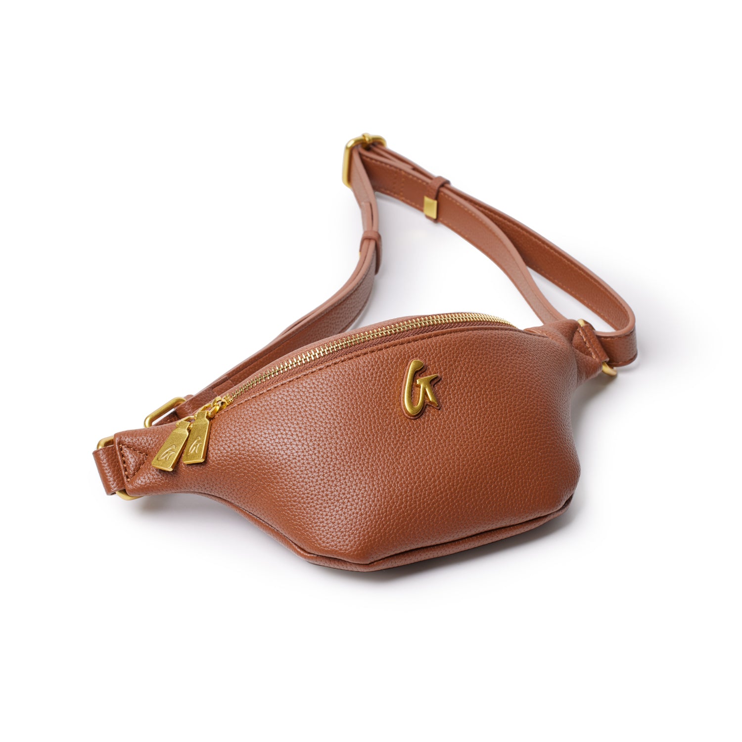 MINI PEBBLE FANNY PACK - BROWN