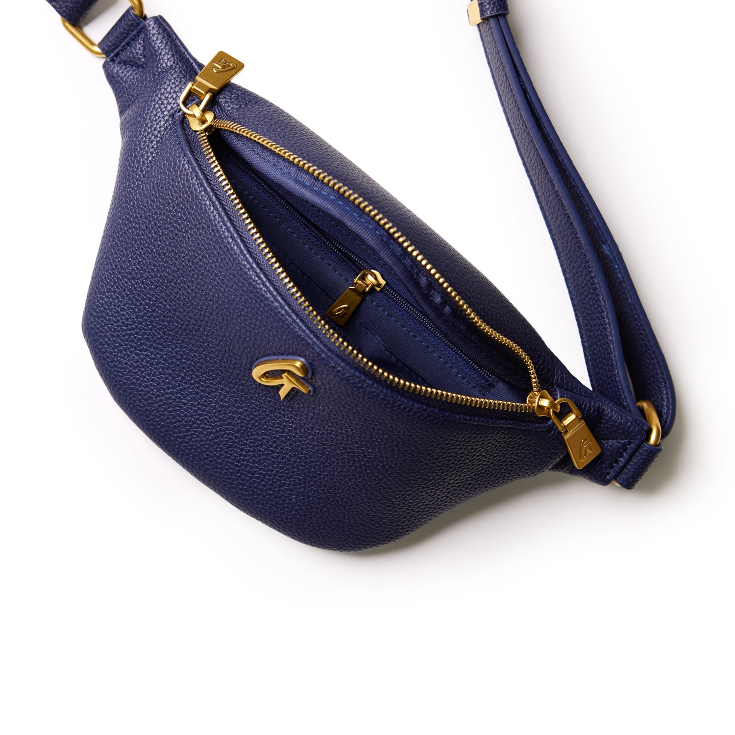 MINI PEBBLE FANNY PACK - NAVY