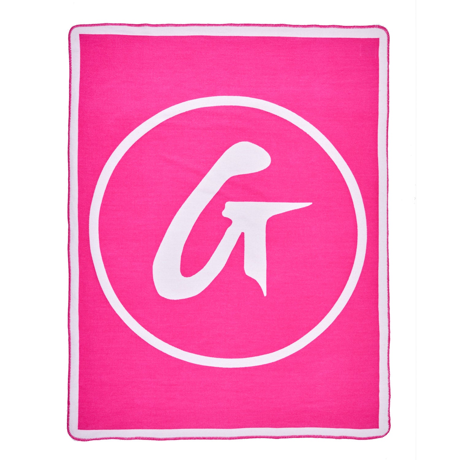 CLASSIC THROW BLANKET - HOT PINK