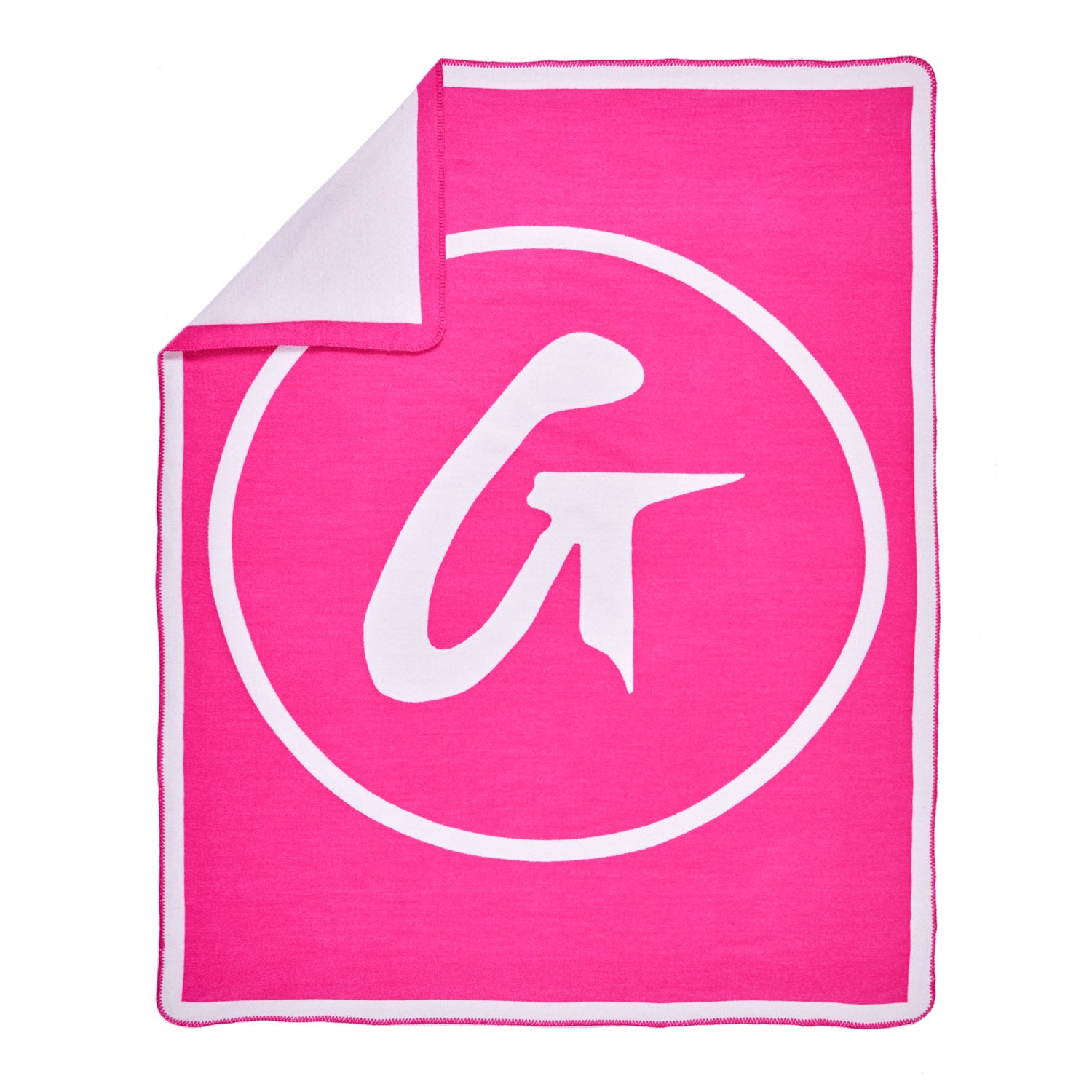 CLASSIC THROW BLANKET - HOT PINK