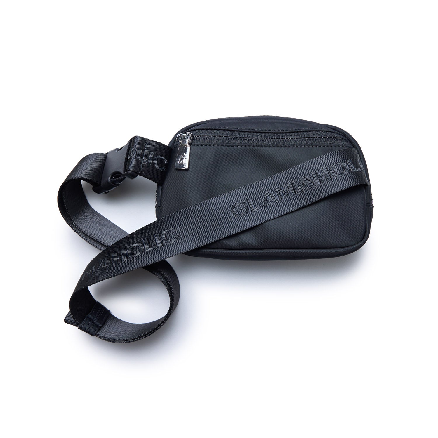 NYLON FANNY PACK - BLACK