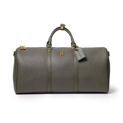 PEBBLE DUFFLE BAG OLIVE GREEN