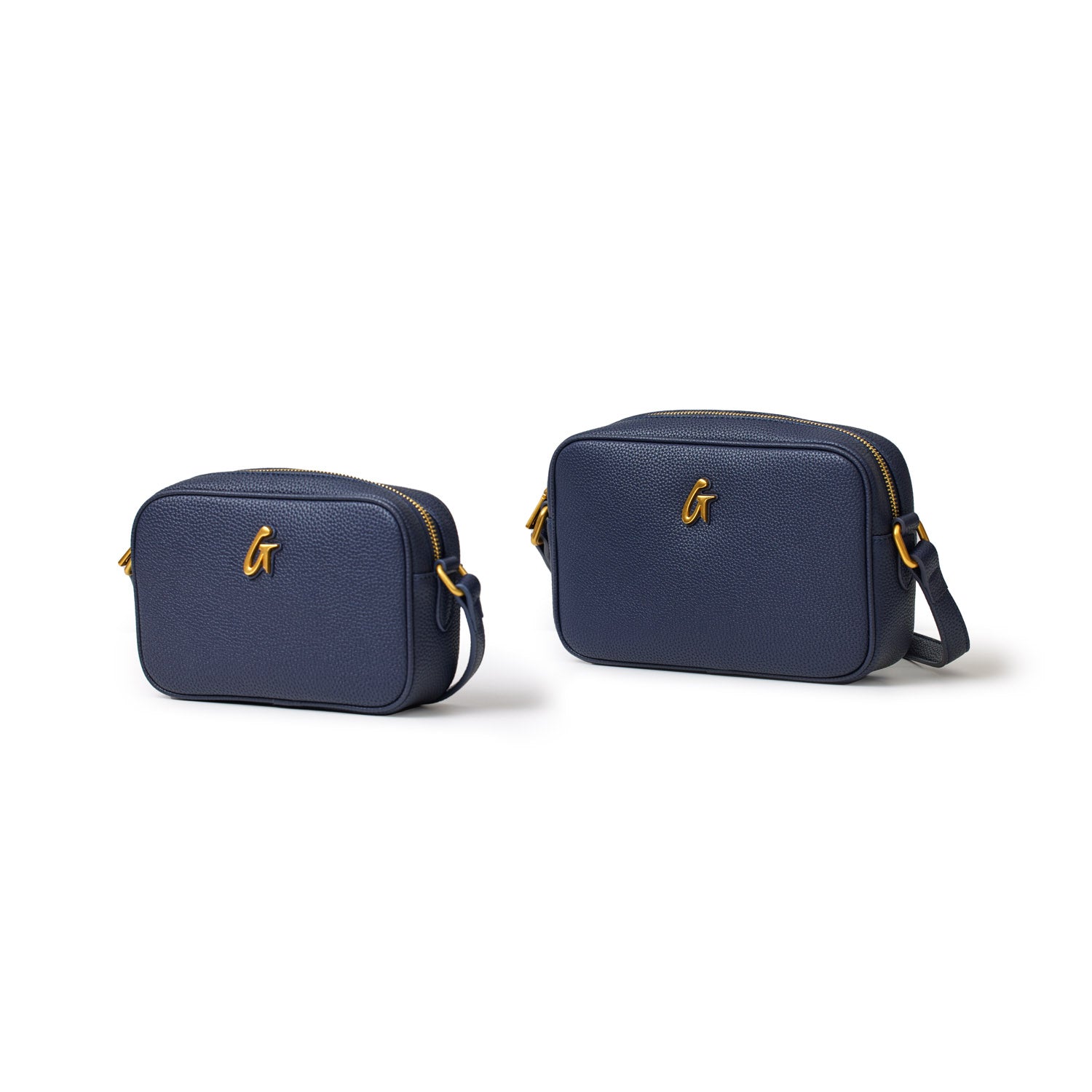 MINI PEBBLE CAMERA BAG - NAVY