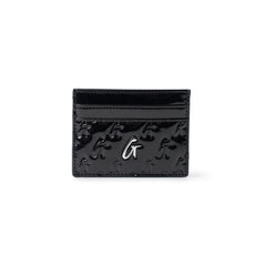 MONOGRAM MIRROR BLACK CARD HOLDER