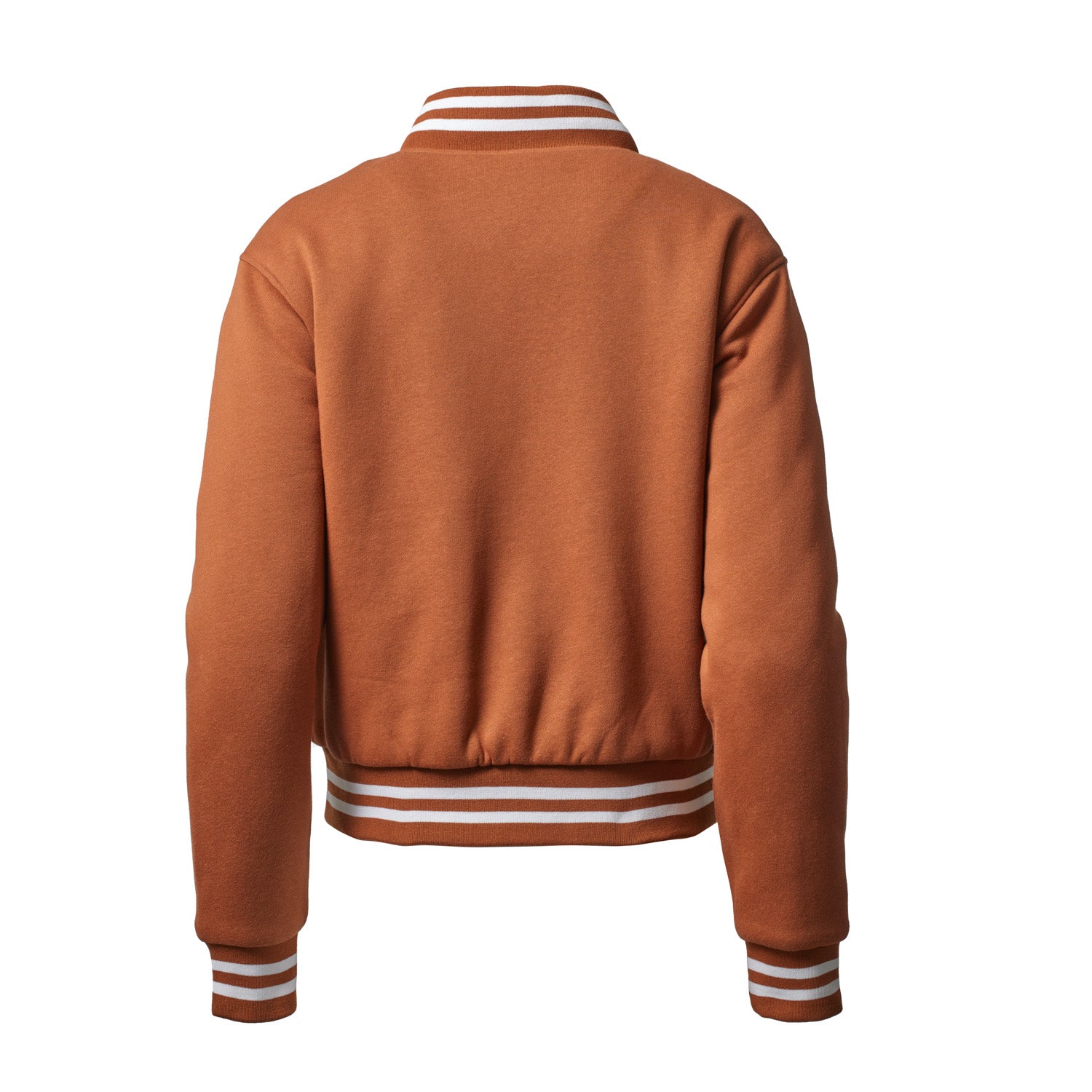 ESSENTIAL VARSITY JACKET BROWN