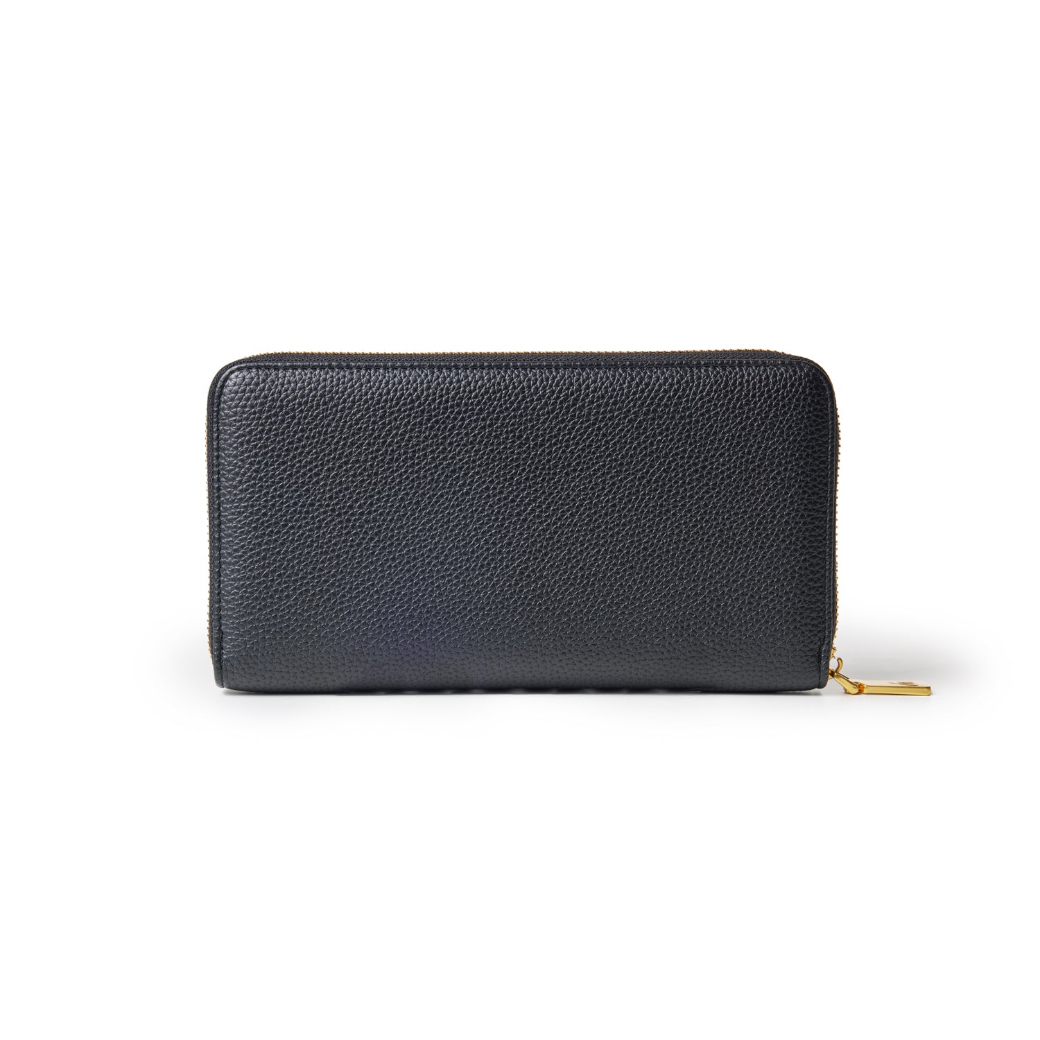 JUMBO PEBBLE WALLET - BLACK