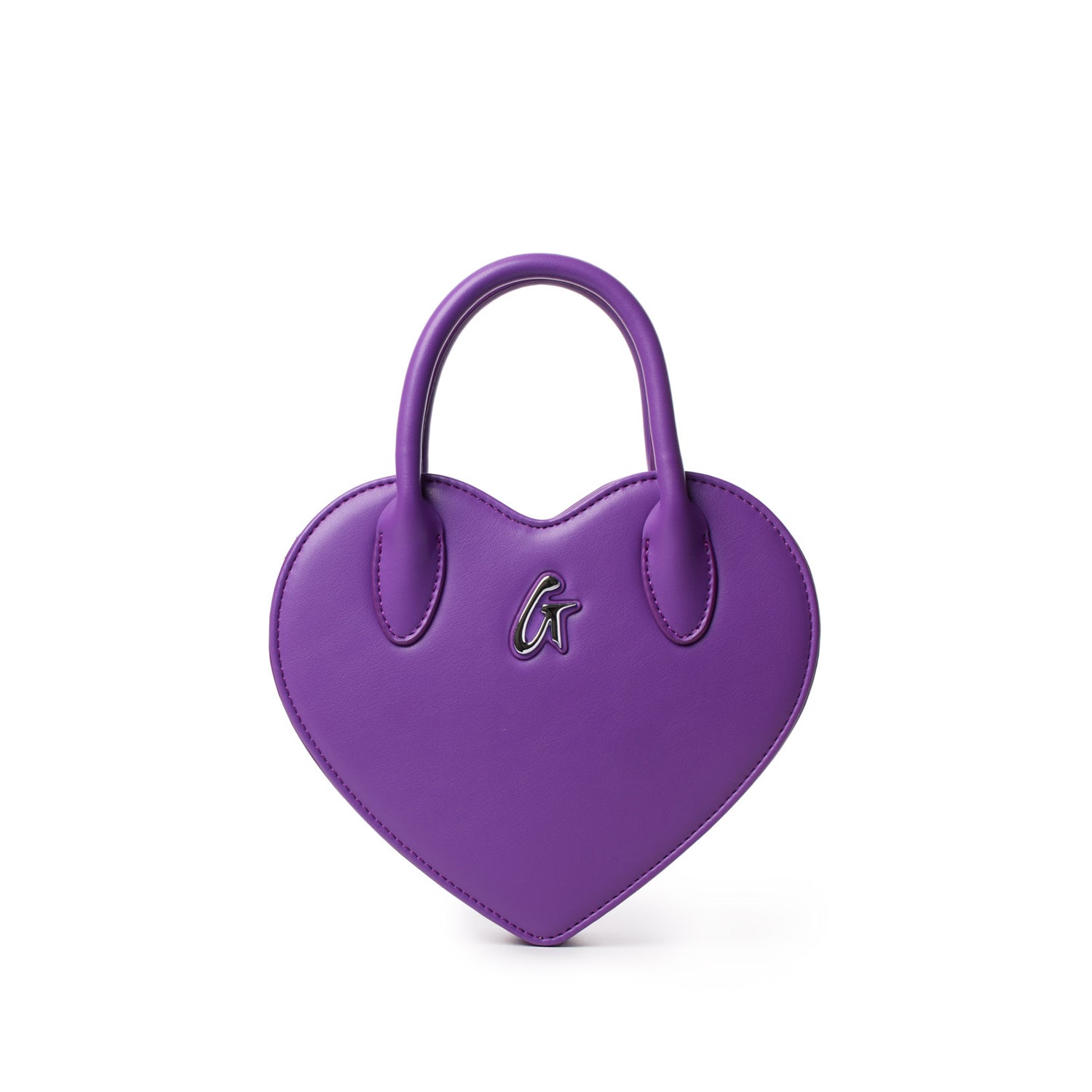 MINI HEART BAG - PURPLE