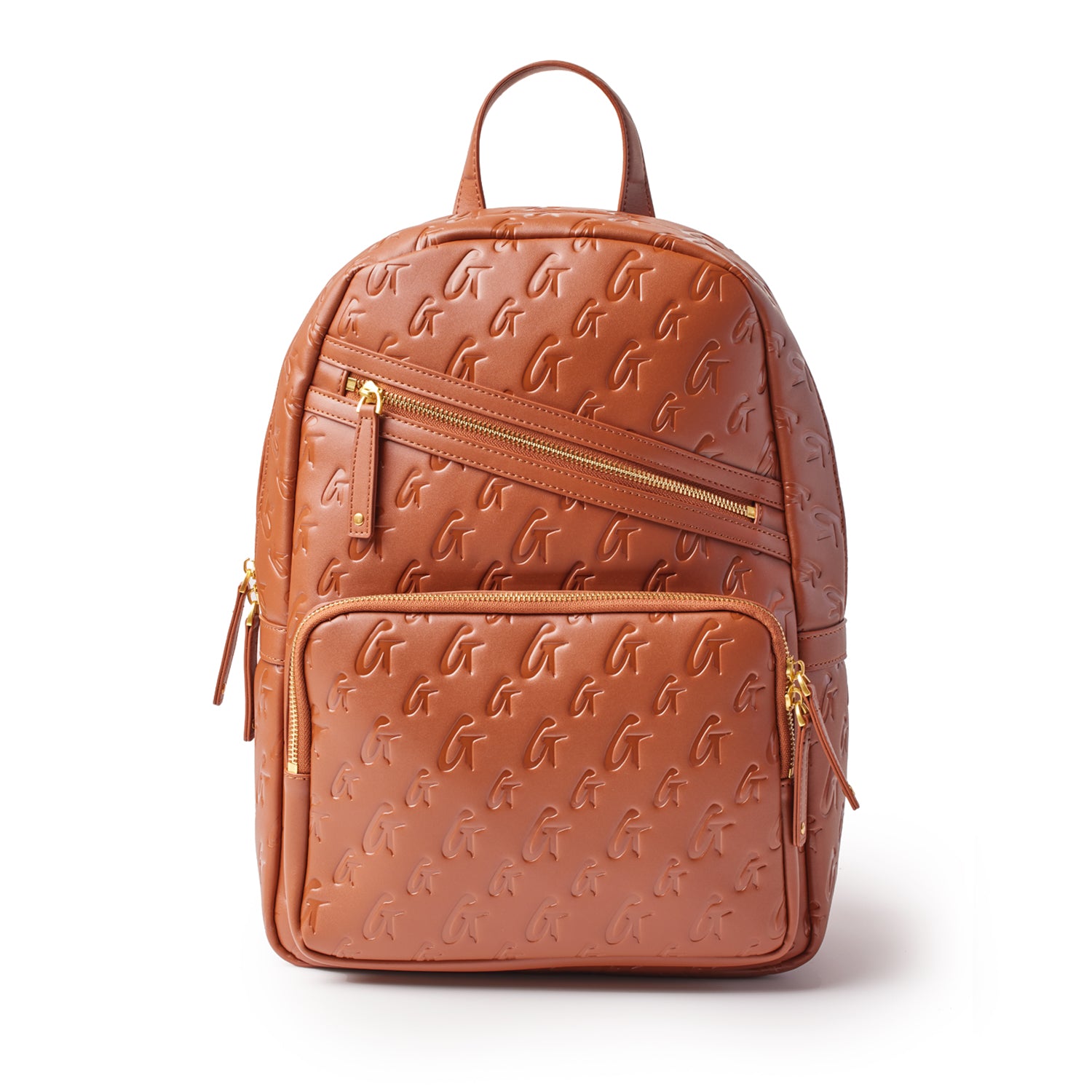 MONOGRAM UNISEX BACKPACK - BROWN