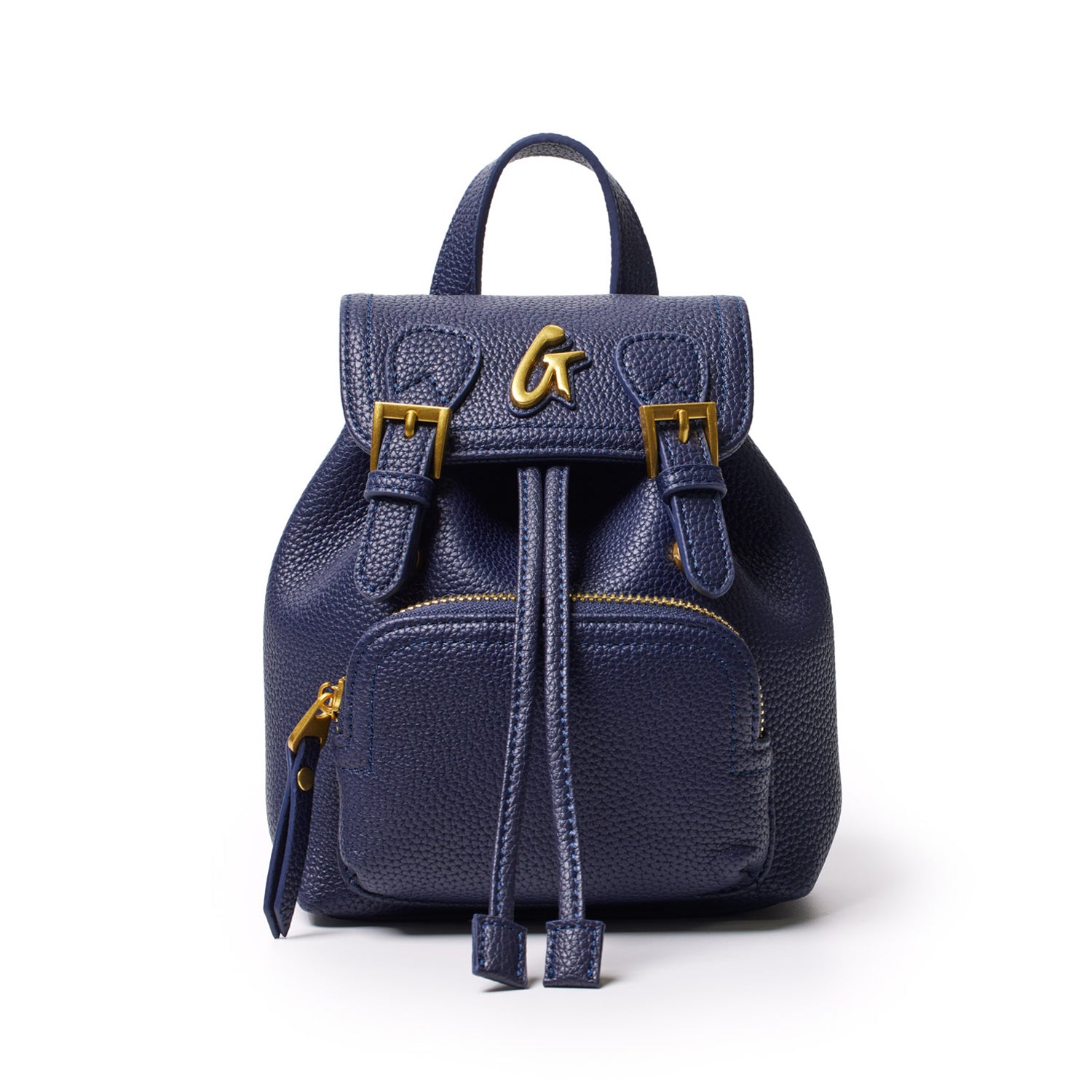 MINI PEBBLE CROSSBODY BACKPACK - NAVY