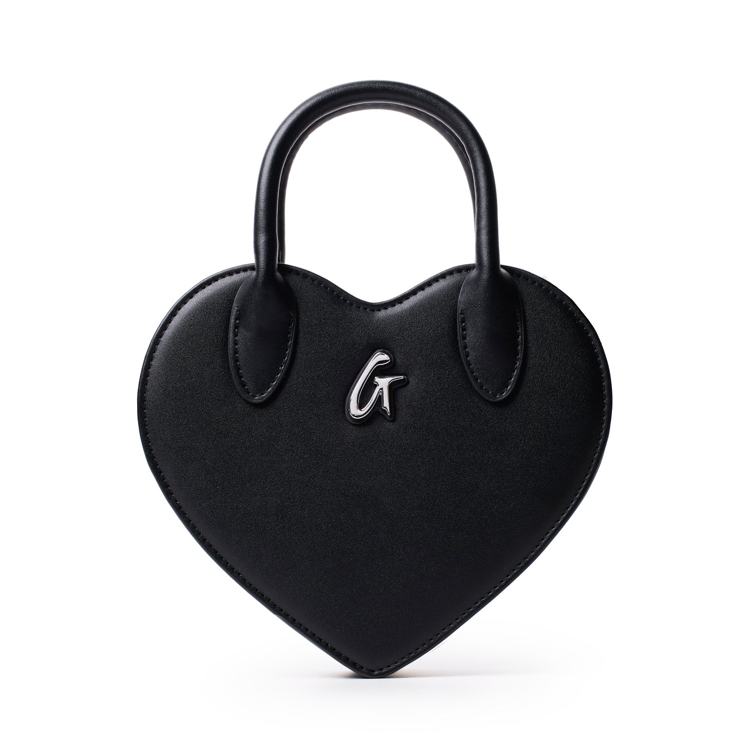 HEART BAG - BLACK