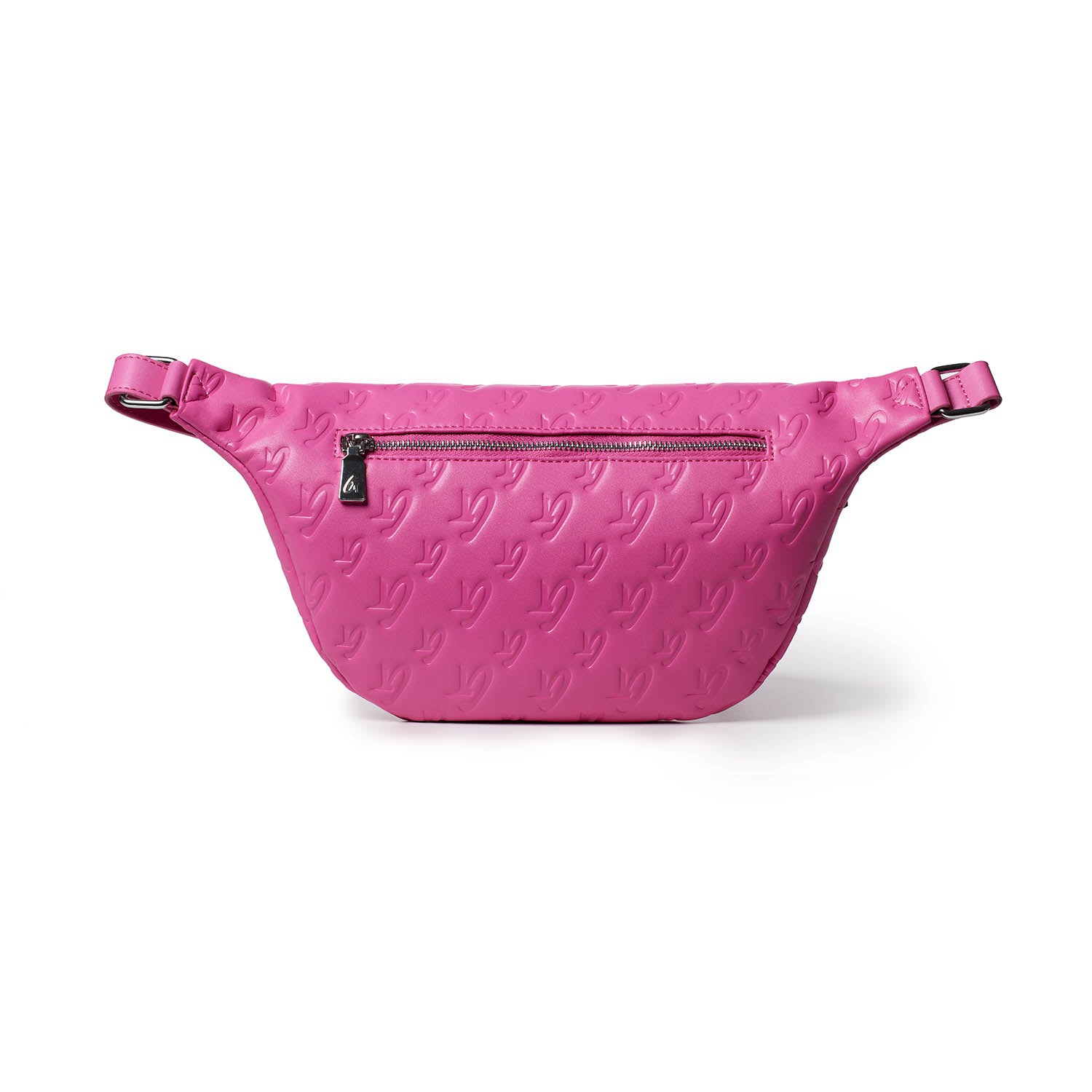 MONOGRAM FANNY PACK - HOT PINK