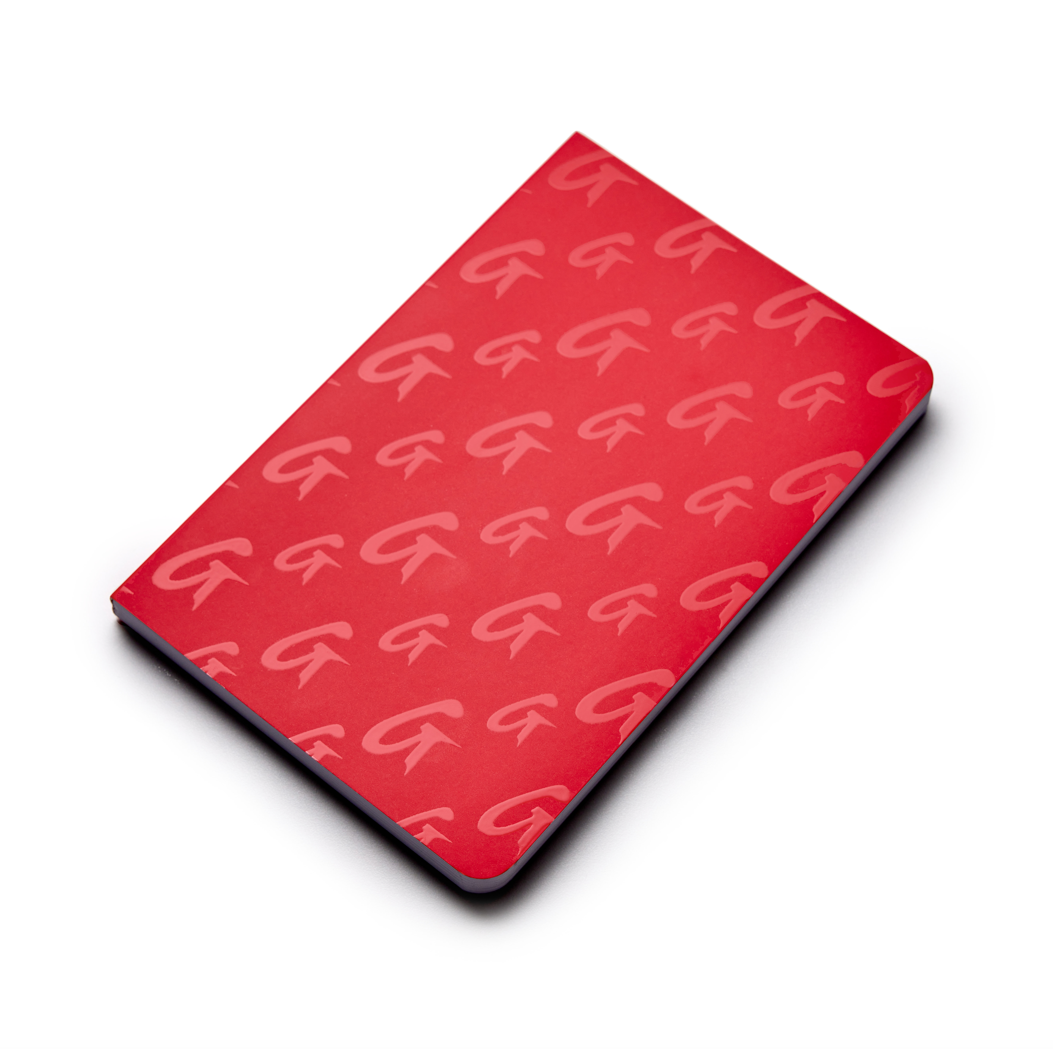 MONOGRAM NOTEBOOK - RED