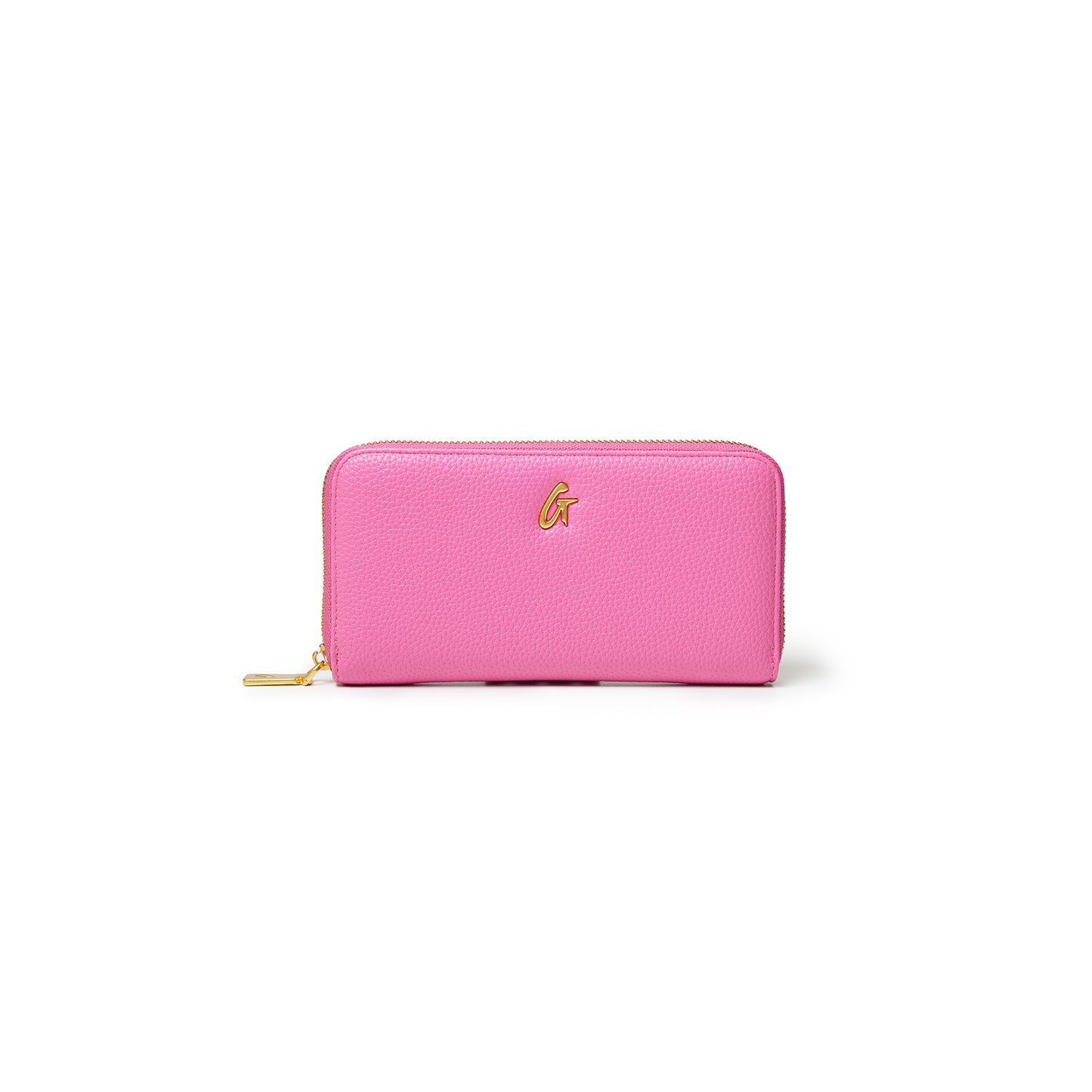 STANDARD PEBBLE WALLET - HOT PINK