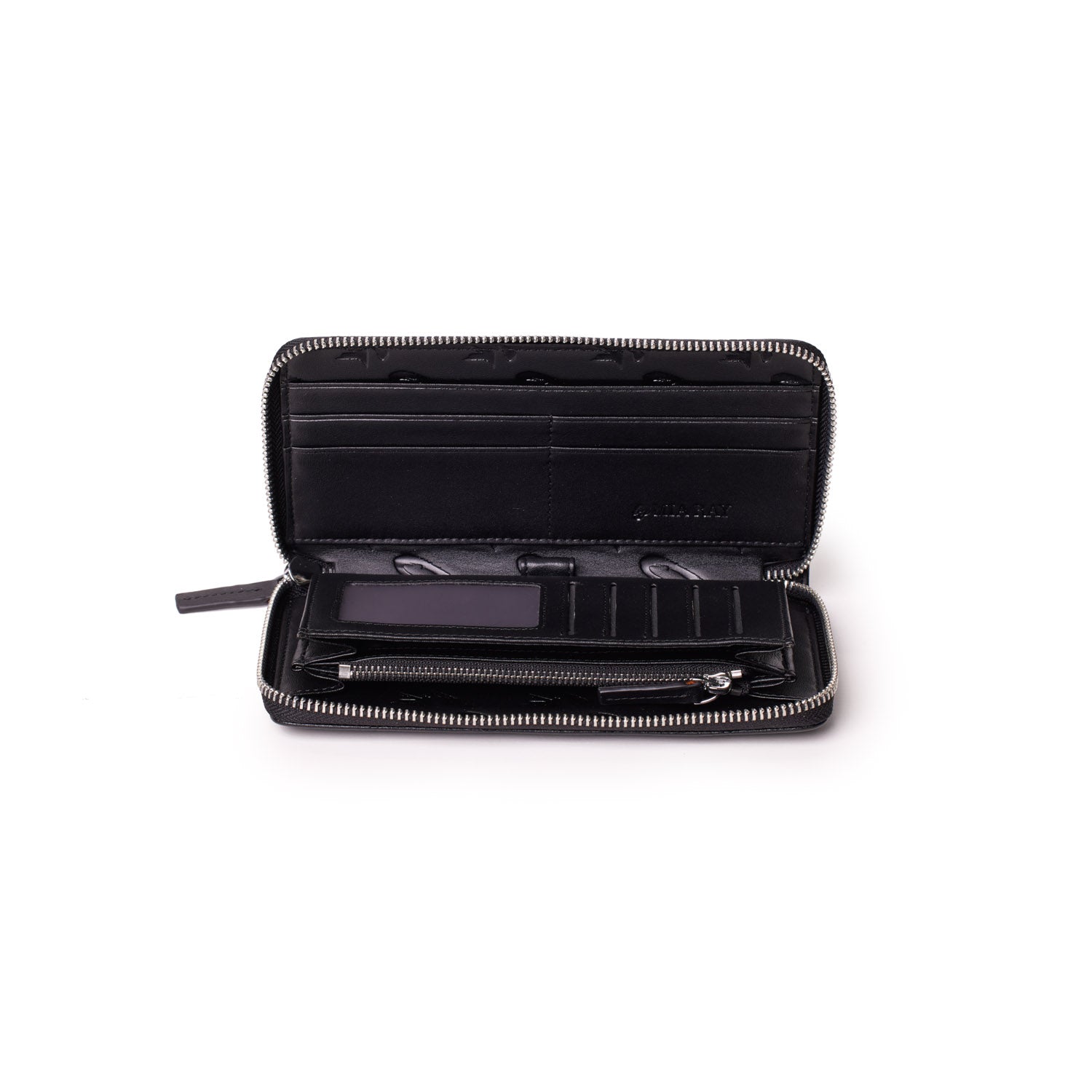 SIGNATURE LOGO STANDARD WALLET BLACK