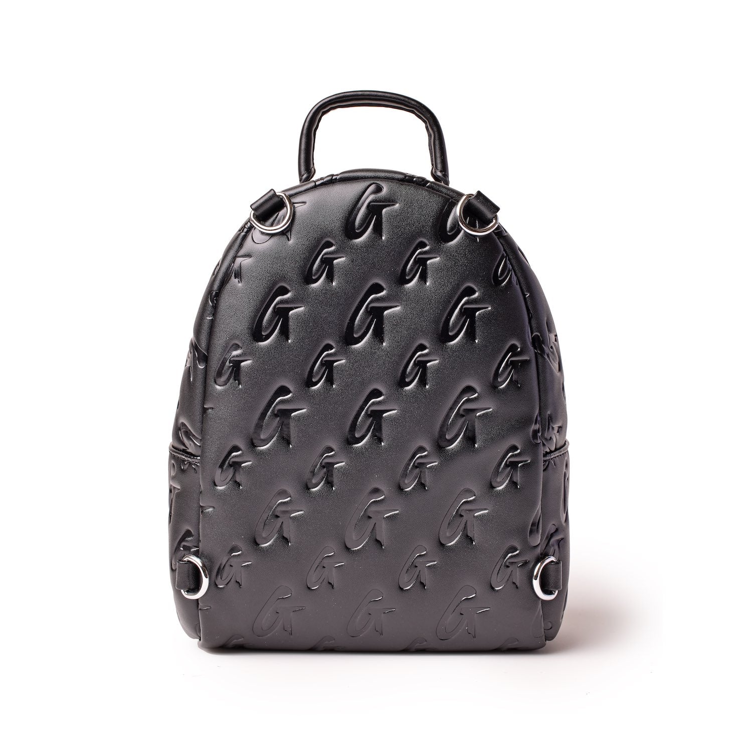 MINI MONOGRAM BACKPACK - BLACK