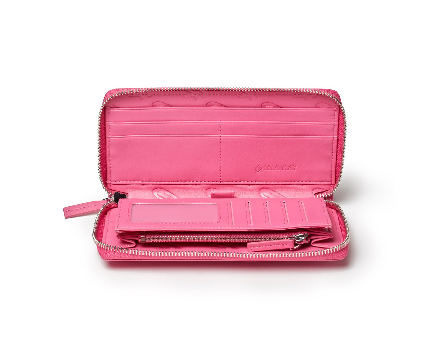 STANDARD SIGNATURE LOGO WALLET - HOT PINK