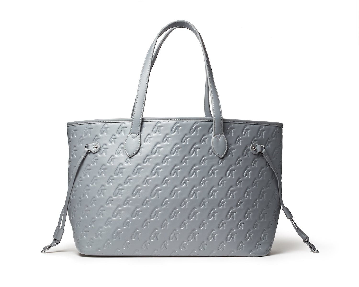 MONOGRAM GLAM TOTE - GRAY